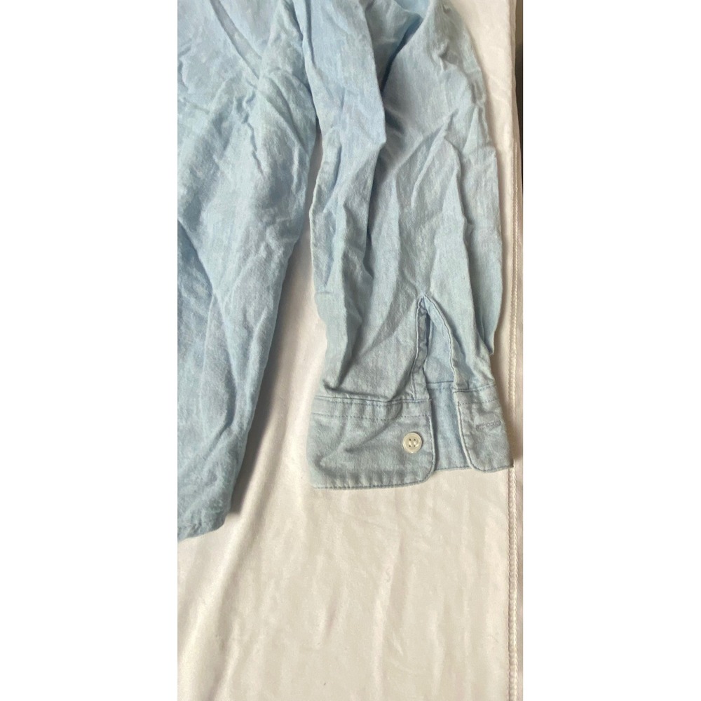 Vintage Karen Scott Christmas Embroidered Button Down Shirt Holiday Top xlarge‎ - Picture 10 of 11